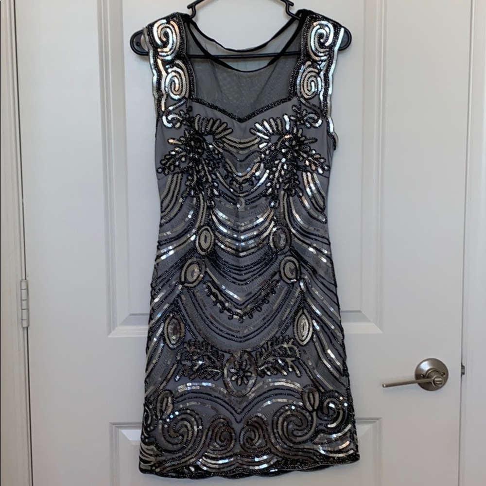 Black/white Bodycon Dress